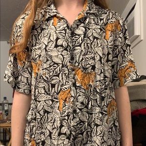 Men’s PacSun Tiger Jungle Shirt